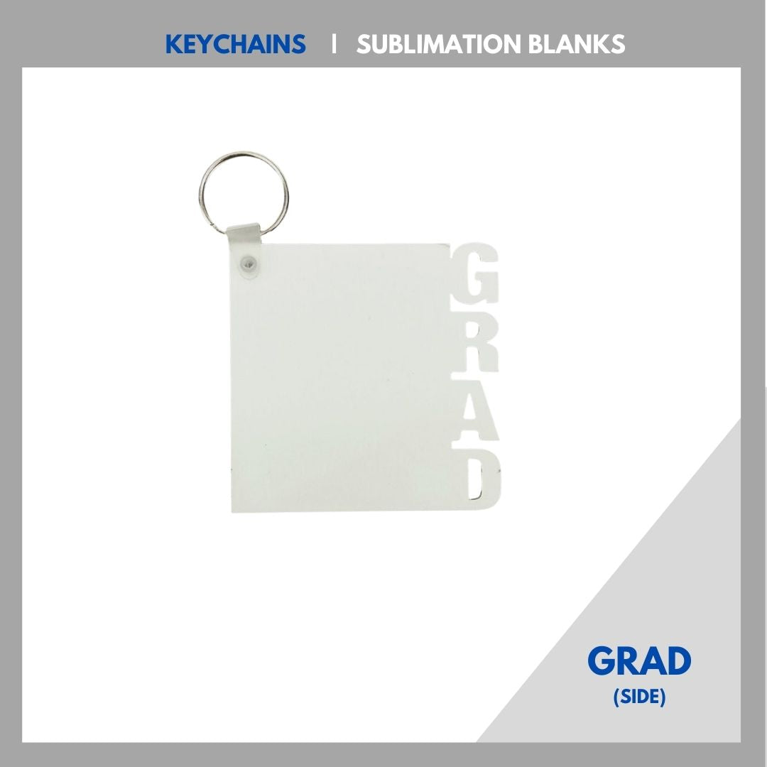 GRADUATION/GRAD KEYCHAINS | SUBLIMATION BLANKS