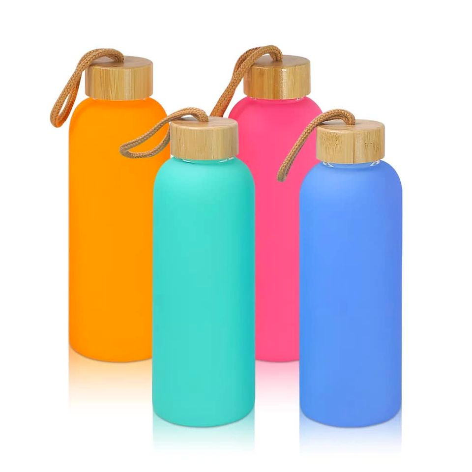 SUBLIMATION frosted GLASS BOTTLES