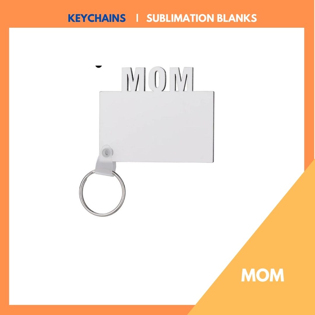 KEYCHAINS| assorted shapes | SUBLIMATION BLANKS