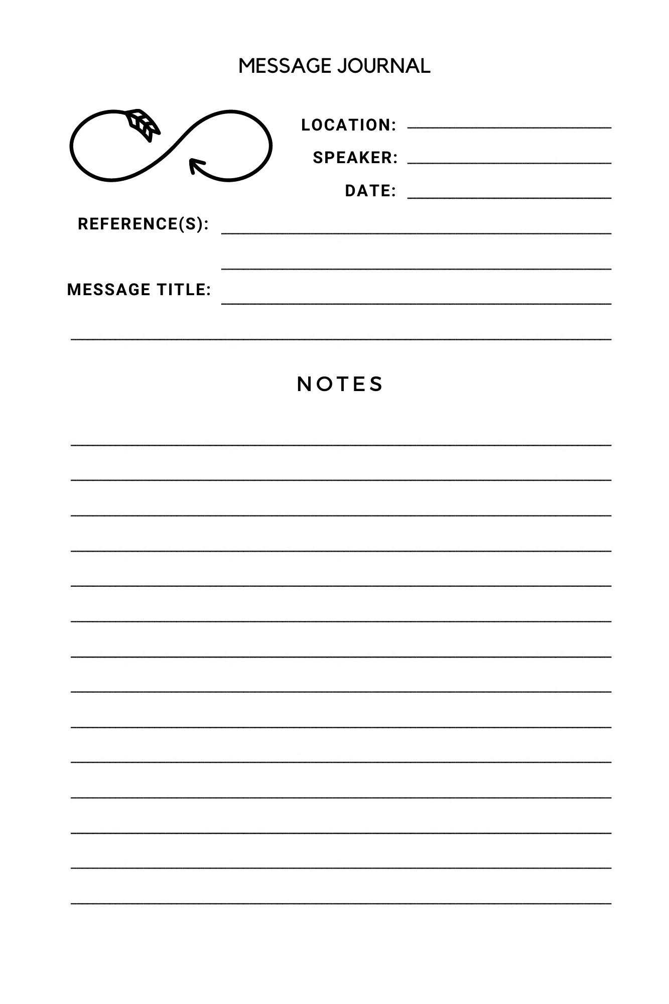 Message Journal with Hot Air Balloons | Blue Cover