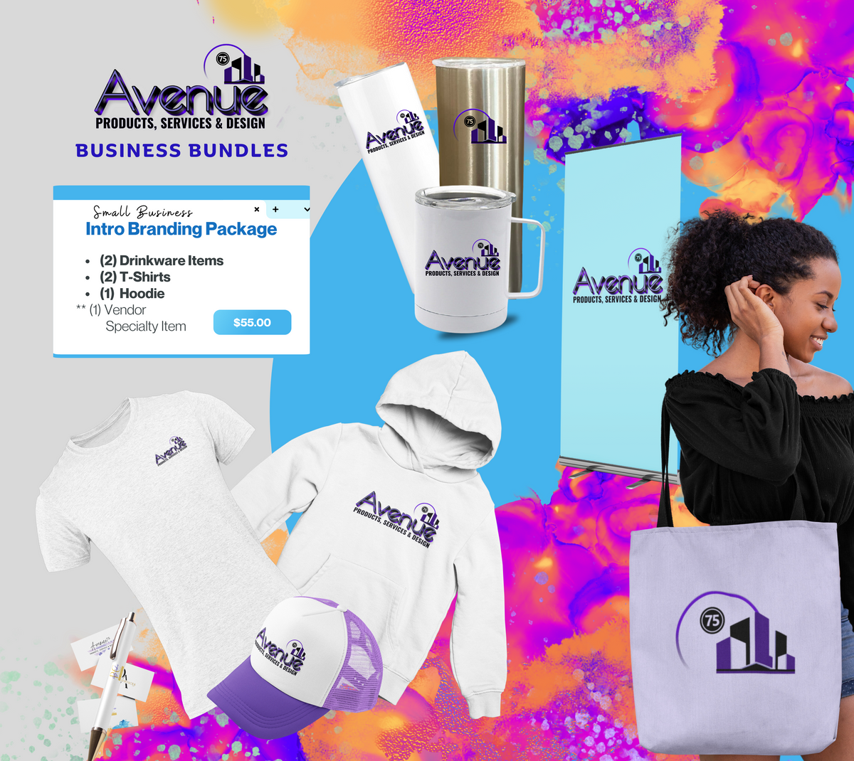 Design Introduction Package Business - Intro Branding Package – Avenue 75 Products, Services & Design