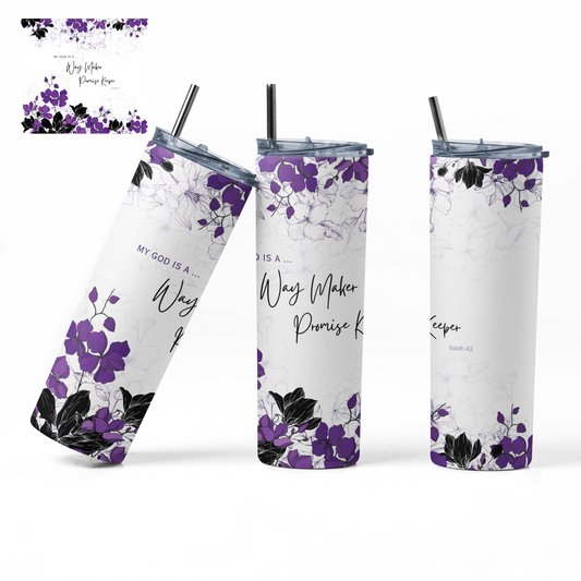 Way Maker Design - Sublimation 4 in 1 can cooler, Tumbler & Mug Design *BUNDLE - PNG FILE