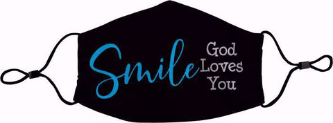 SMILE God Loves you - Mask