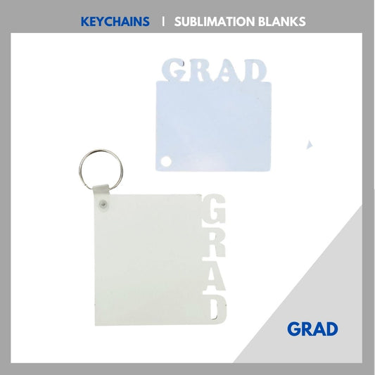 GRADUATION/GRAD KEYCHAINS  |  SUBLIMATION BLANKS