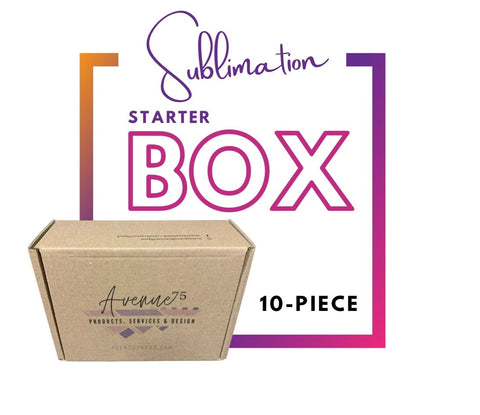 SUBLIMATION STARTER BOX  |  10 Piece