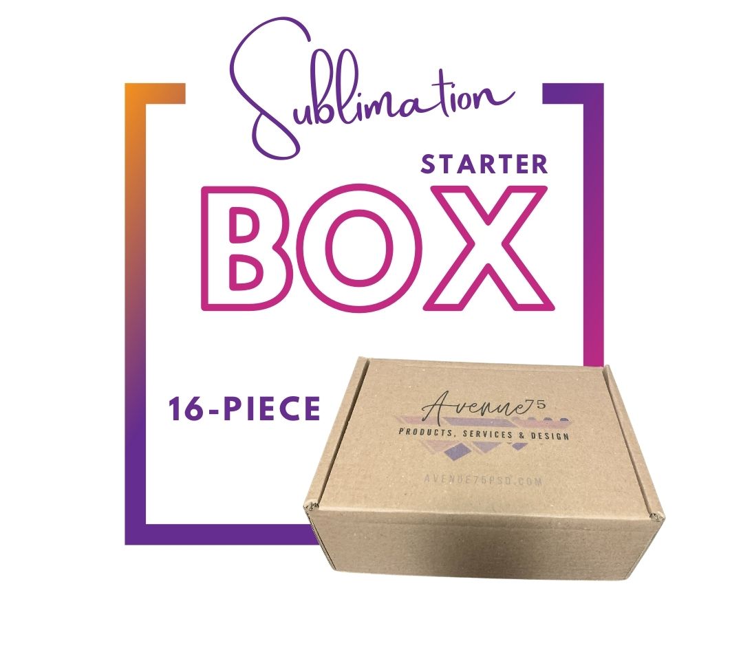 SUBLIMATION STARTER BOX  |  16 Piece