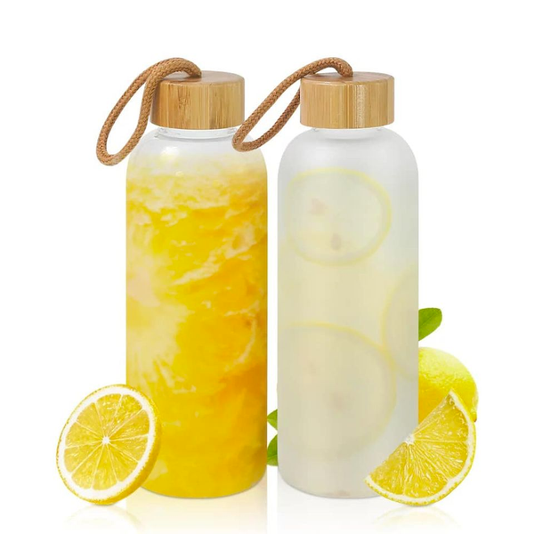 SUBLIMATION frosted GLASS BOTTLES