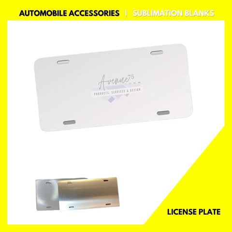 CAR LICENSE PLATE  |  Sublimation Blanks